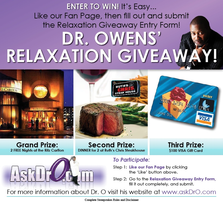 Dr. Owens' Relaxation Giveaway